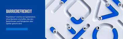 Barrierefreiheit. Playstation mochte ein spielerlebnis ohne barrieren erschaffen, das den bedurfnissen und fahigkeiten aller spieler gerecht wird.