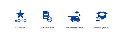 Garantie d'un an, livraison gratuite, retours gratuits, en direct de PlayStation 