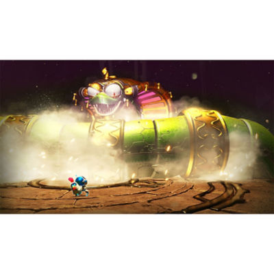 Astro Bot met slangmonster