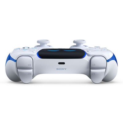 Top view of a DualSense wireless controller showing the shoulder buttons