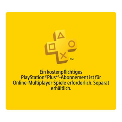 Mitteilung zum PlayStation Plus-Abonnement mit den Anforderungen für Online-Multiplayer