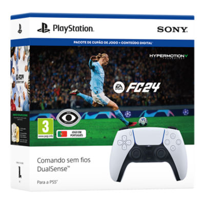  : Conjunto Comando sem fios DualSense® – EA SPORTS FC™ 24