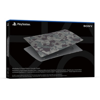 PS5™ Digital Edition Covers - Grey Camouflage Thumbnail 2