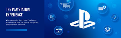 When you order direct from PlayStation, you get more than just spectacular games and innovative hardware. From launch-day delivery on pre-orders to free standard delivery and 30-day returns, plus an outstanding support team that’s ready to answer all your questions, get your goods straight from the source.