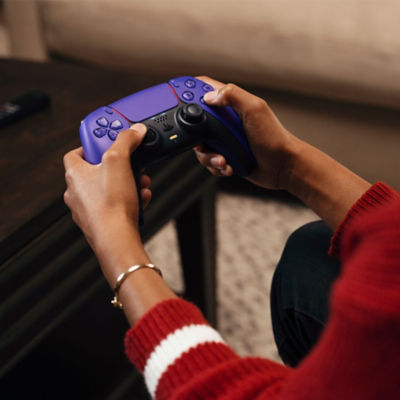 Purple 2024 dualshock controller