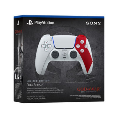 A Limited God of War DualSense controller packaging