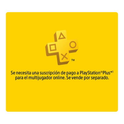 Notificación de suscripción a PlayStation Plus que explica los requisitos para el multijugador online