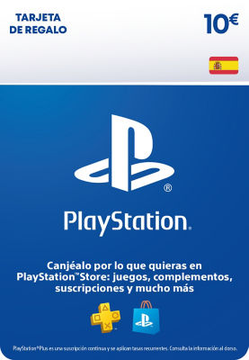 Tarjeta de regalo digital de 10 € de PS Store