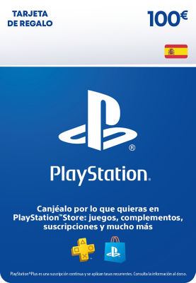 Tarjeta de regalo digital de 100 € de PS Store 