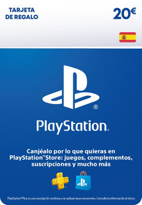 Tarjeta de regalo digital de 20 € de PS Store