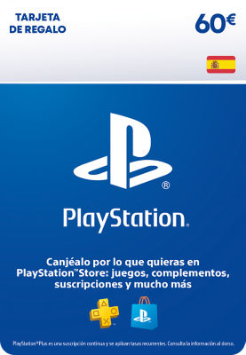 Tarjeta de regalo digital de 60 € de PS Store 