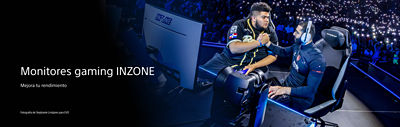 monitores gaming inzone. mejora tu rendimiento. Fotografía de Robert Paul para EVO
