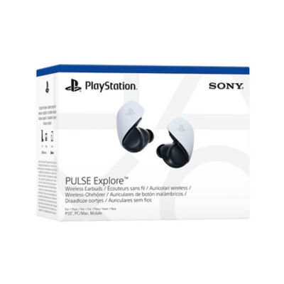 Sony PULSE Explore Auriculares de Botón Inalámbricos para PS5 Blancos