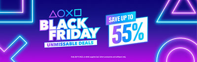 Black Friday. Unmissable Deals. Save up to 55%.