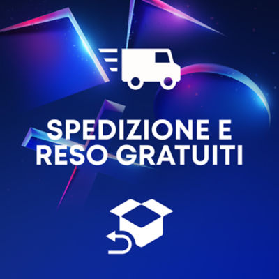 Spedizione e reso gratuiti