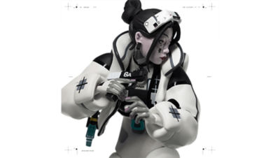 Nahaufnahme der Collector’s-Edition-Statue