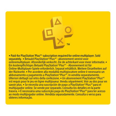Melding over vereisten voor online multiplayer van PlayStation Plus-abonnement