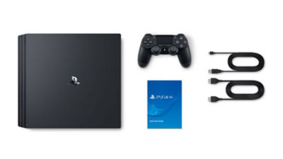 Ps4 pro hot sale box