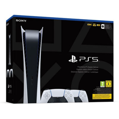 PlayStation®5 Digital Edition + zwei DualSense™ Wireless Controller Bundle Miniaturansicht 2