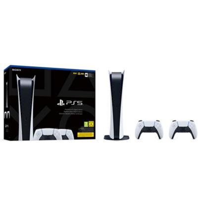 PlayStation®5 Digital Edition + zwei DualSense™ Wireless Controller Bundle Miniaturansicht 3