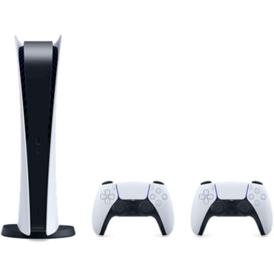 Paket: PlayStation®5 Digital Edition + zwei DualSense™ Wireless-Controller