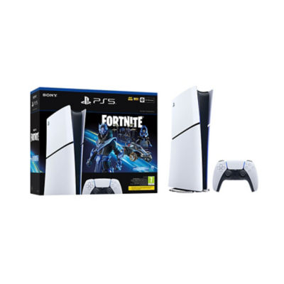 PlayStation 5 Digital Edition Console Fortnite Cobalt Star Bundle model group slim
