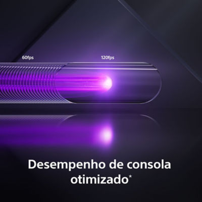 Desempenho de consola otimizado