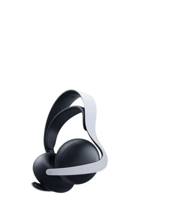 Auriculares inalámbricos PlayStation PULSE 3D en negro con diadema blanca