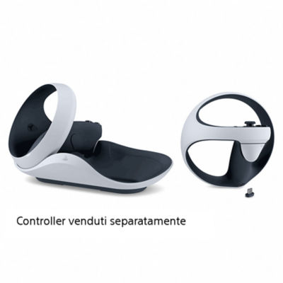 Base di ricarica del controller PlayStation VR2 Sense™.  Controller venduti separatamente.