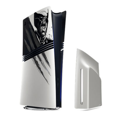 PlayStation®5 Pro Konsolen Cover - Marvel's Wolverine Adamantium Limited Edition		