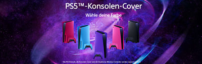 PS5™-Konsolen-Cover. Wähle deine Farbe