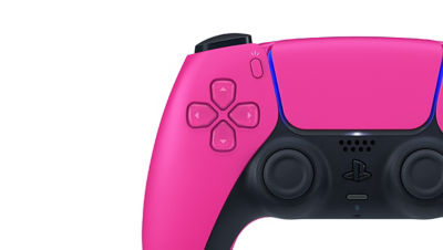 Controle PS5 Sem Fio Dual Sense Rosa na Americanas Empresas