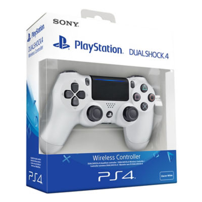 Dualshock 4 Controller PS4, White Sony Playstation 4(Used) 