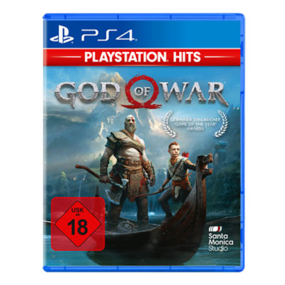 PS4 God of War box art featuring Kratos and Atreus