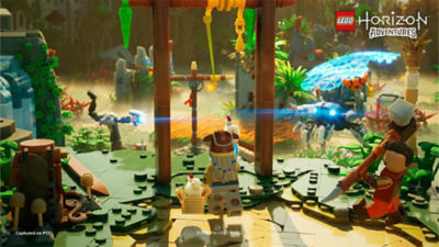 Vistas con tirolina de LEGO Horizon Adventures
