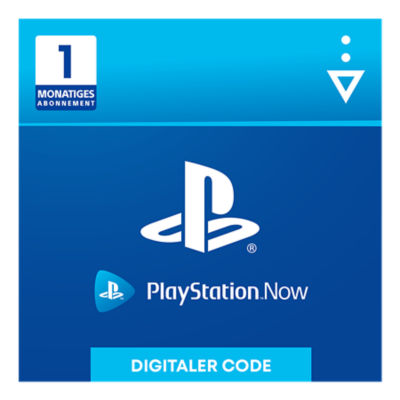 PlayStation Now: 1-monatiges Abonnement (Digitaler Gutscheincode)