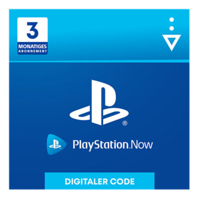 PlayStation Now: 3-monatiges Abonnement (Digitaler Gutscheincode)