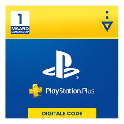 PlayStation Plus: Lidmaatschap van 1 maand (digitale tegoedboncode)
