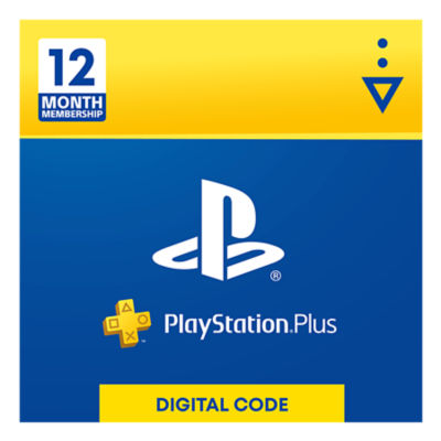 PlayStation Plus: 12 Month Membership (Digital Voucher Code)