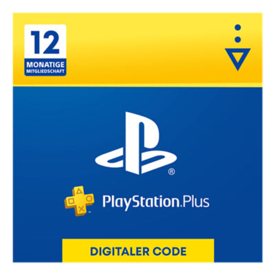 PlayStation Plus: 12-monatige Mitgliedschaft (Digitaler Gutscheincode)