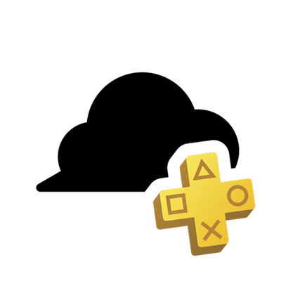 Symbol für PlayStation Plus Cloud-Speicher
