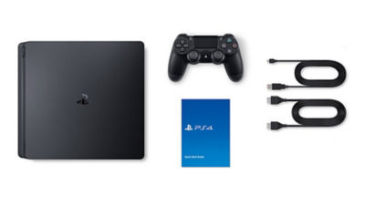 Achat reconditionné Sony Playstation 4 slim 1 To [avec manette sans fil]  noire