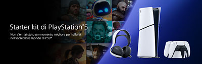 Non c'è mai stato un momento migliore per tuffarsi nell'incredibile mondo di PS5®.