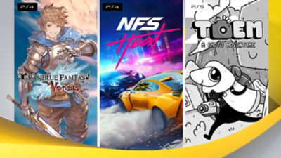 september Maandelijkse Games: TOEM - PS5 Need For Speed Heat - PS4, Granblue Fantasy Versus - PS4
