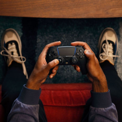 DualSense® Wireless Controller - Midnight Black - For PS5, PC, MAC & Mobile Thumbnail 4