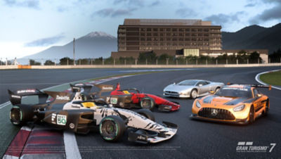 Image from Gran Turismo 7 of car options