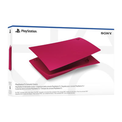 PlayStation - Cover Carcasa Para Consola Playstation 5 Ps5 Digital Edition  Color Cosmic red