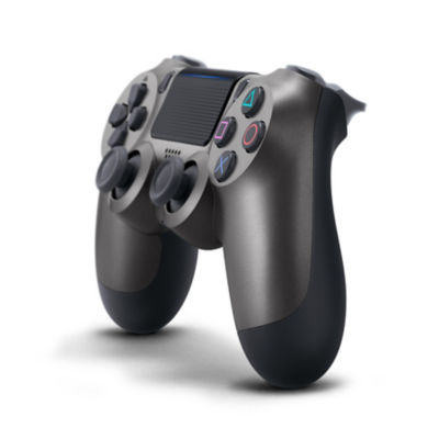 steel gray ps4 controller