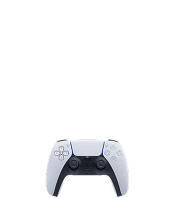 PlayStation DualSense wireless controller in white