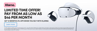 Limited time offer! Pay from as low as $46 per month. Get 12 months 0% APR when you buy with Klarna. 